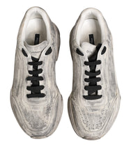 Dolce & Gabbana White Daymaster Low Top Men Sneakers Shoes
