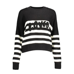 Desigual Black Cotton Sweater