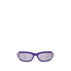 Bottega Veneta Purple Acetate Sunglass