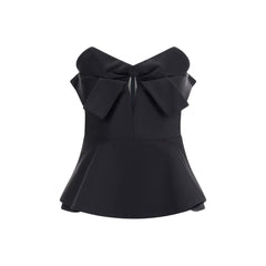 Alexander McQueen Black Polyester Top