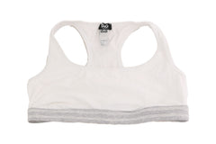 Dolce & Gabbana White Cotton Sport Stretch Bra Underwear