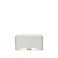 Balenciaga White Leather Shoulder Bag