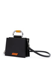 Ambush Black Leather Crossbody Bag