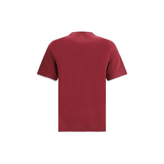 Brunello Cucinelli Bordeaux Cotton T-Shirt
