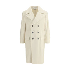Brunello Cucinelli Beige Cashmere Coat