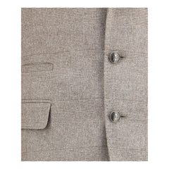 Brunello Cucinelli Beige Silk Two-Piece Suit