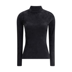 Versace Chenille Top with half nec