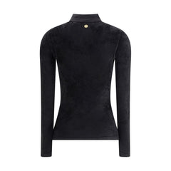 Versace Chenille Top with half nec