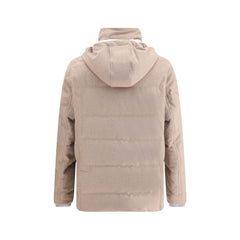 Brunello Cucinelli Beige Cashmere Coat