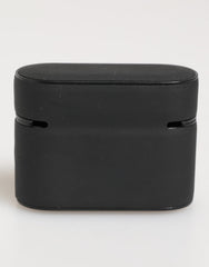 Dolce & Gabbana Black Mint Rubber Logo Embossed Accessory Airpods Case