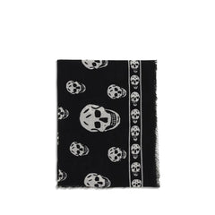 Alexander McQueen Black Modal Scarf
