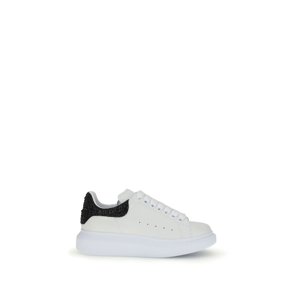 Alexander McQueen White Leather Chunky Sneakers