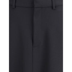 Balenciaga Godet Maxi Skirt in virgin wool
