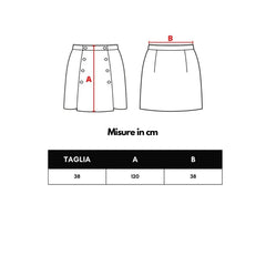 Tom Ford Black Viscose Skirt