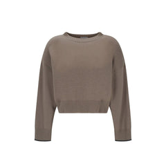 Brunello Cucinelli Beige Cashmere Cashmere Sweater