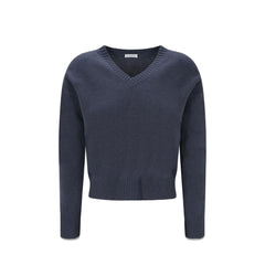 Brunello Cucinelli Blue Cashmere Cashmere Sweater