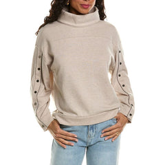 Brunello Cucinelli Beige Cashmere Sweatshirt