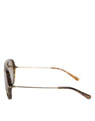 Dolce & Gabbana DG6159 Havana Frame Polarized Gradient Lenses Sunglasses
