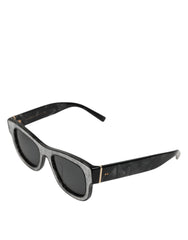 Dolce & Gabbana DG4379F Pearl White Acetate Frame Shades Sunglasses