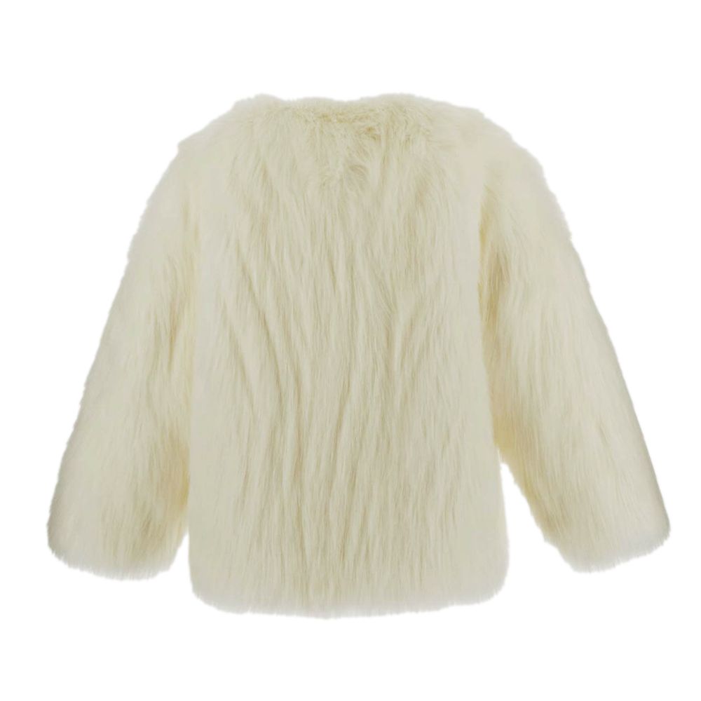 Dolce & Gabbana White Modacrylic Jackets & Coat