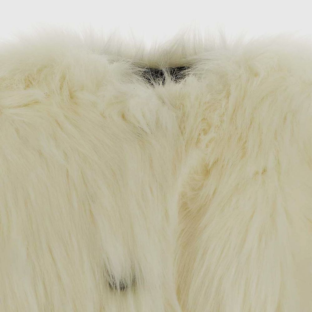 Dolce & Gabbana White Modacrylic Jackets & Coat