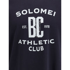 Brunello Cucinelli Blue Cotton T-Shirt