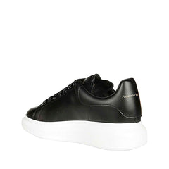 Alexander McQueen Black Calfskin Chunky Sneakers