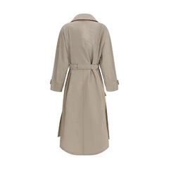 Brunello Cucinelli Beige Polyester Coat