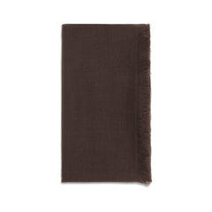 Brunello Cucinelli Brown Cashmere Scarf