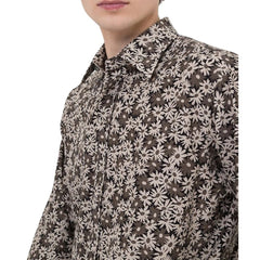 Tom Ford Green Cotton Pattern Shirt