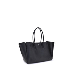 Balenciaga Black Calf Leather Bos Taurus Shoulder Bag