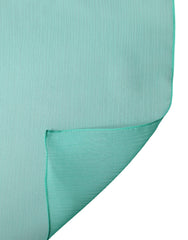 Dolce & Gabbana Teal Stole Silk Neck Wrap Shawl Men Scarf