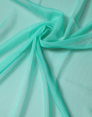 Dolce & Gabbana Teal Stole Silk Neck Wrap Shawl Men Scarf