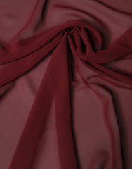 Dolce & Gabbana Maroon Silk Stole Neck Wrap Shawl Men 200cm x 130cm  Scarf
