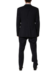 Dolce & Gabbana Blue MARTINI Double Breasted 2 Piece Suit